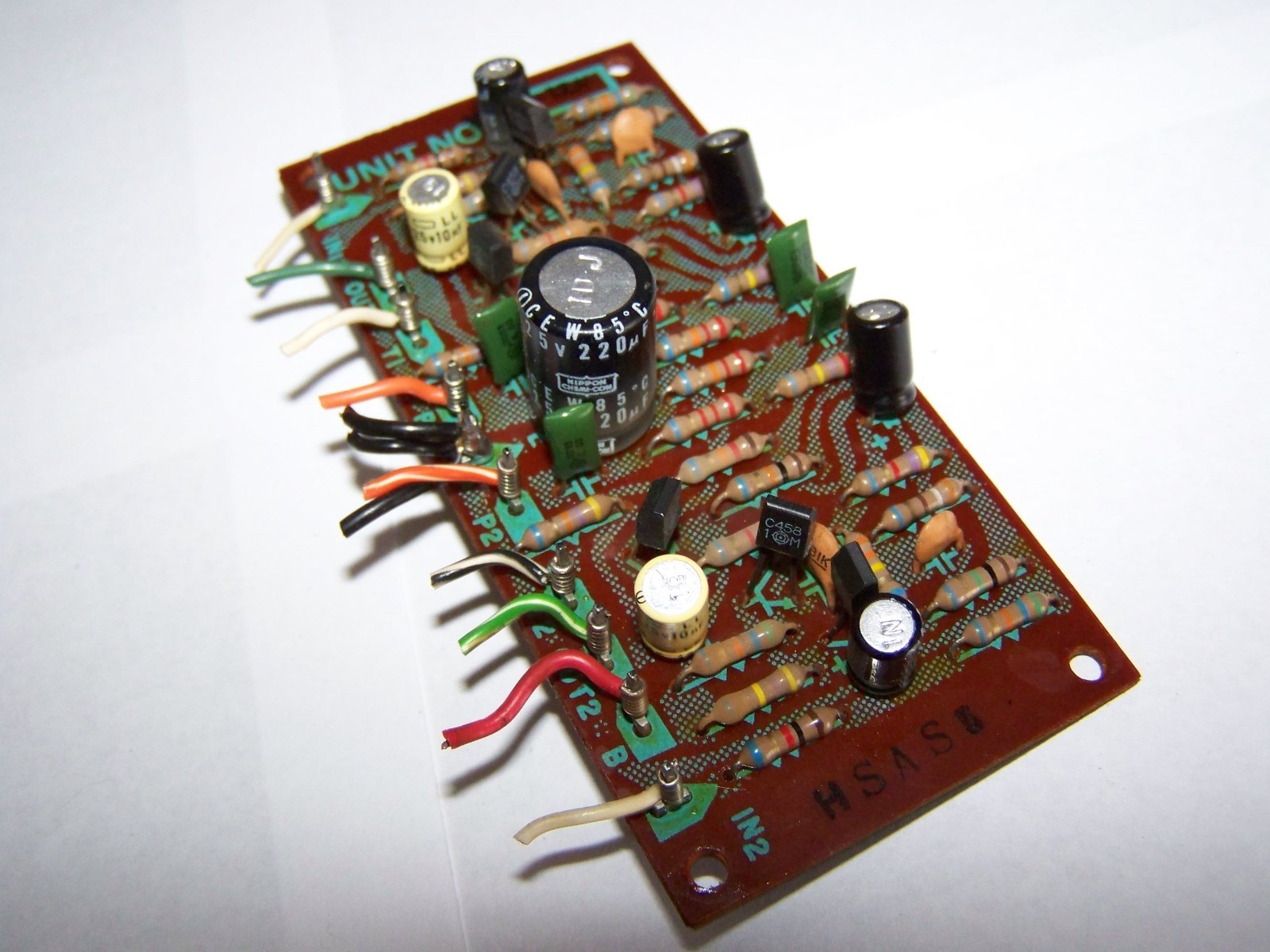Pioneer SX-727 SX-828 SX-9000 QX-9900   Head Amp Assembly   W21-002