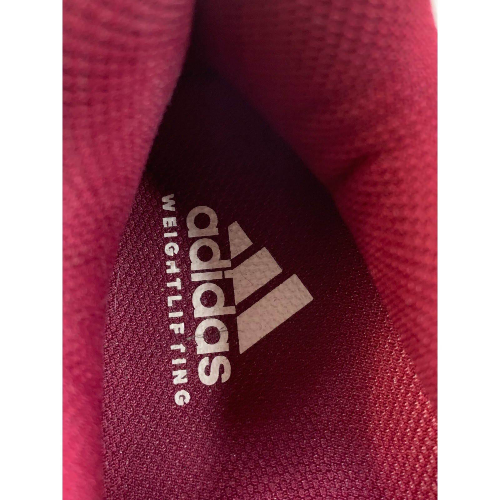 Adidas Powerlift 4 Men's Weightlifting Sneakers Maroon 7.5 Training Shoes