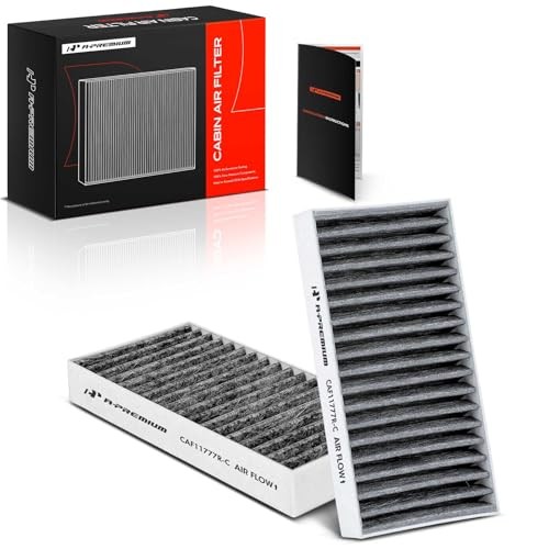 2-PC Cabin Air Filter with Activated Carbon Compatible with Jeep Models -