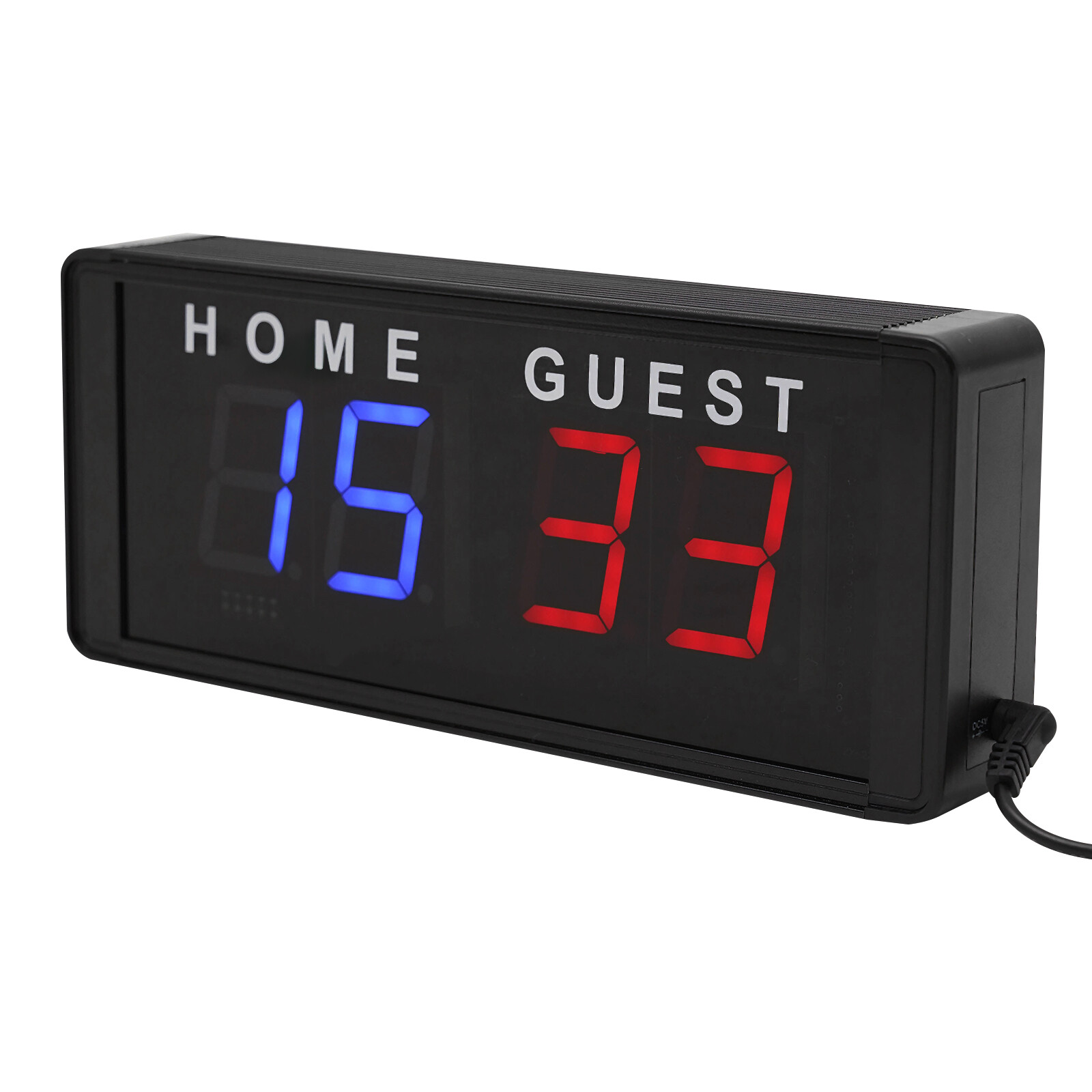 Modern Portable Tabletop Electronic Digital Scoreboards, Led Scoreboard Black
