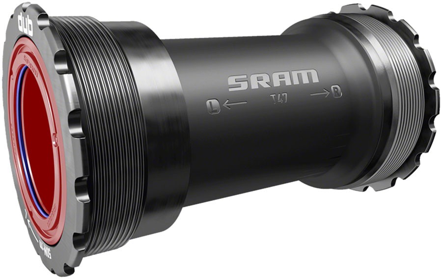 DUB Road-Wide Threaded Ceramic Bottom Bracket - SRAM DUB Wide T47 Ceramic Bottom