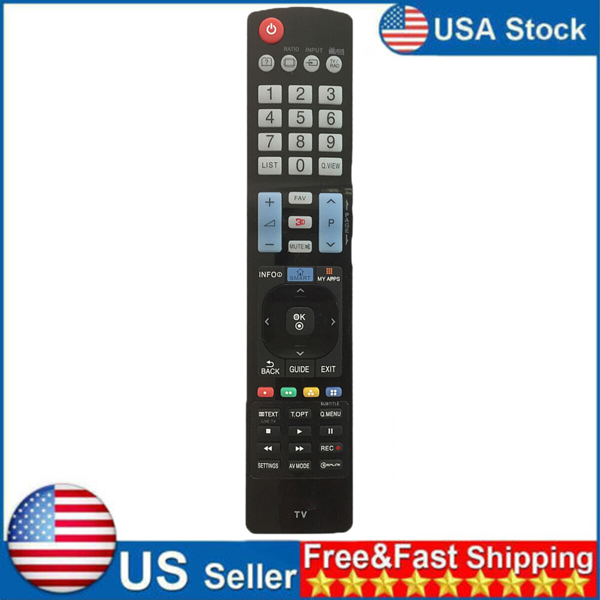 US Remote Control For LG 50PT350 50PT350-UD 50PK750-UA 60PK750-UA 4K Smart TV