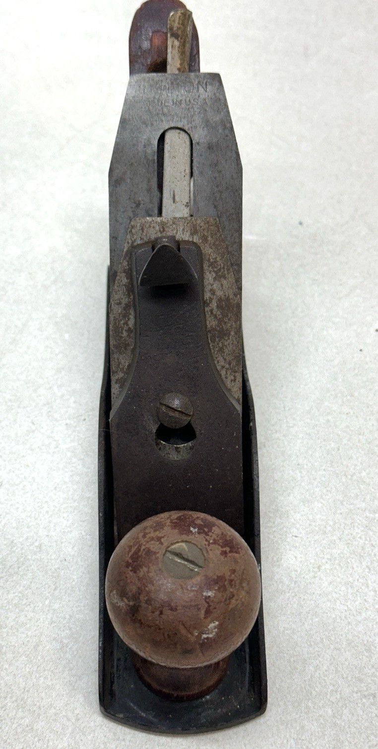 Fulton No. 2 Size Wood Plane Model 3708 BL Made for Sears