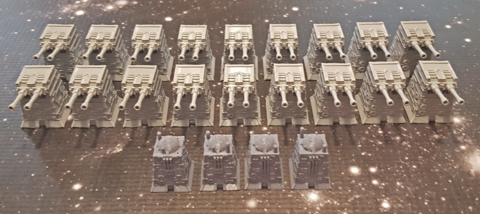 Star Wars X-Wing Miniatures Turret and Power Node Set for FFG Trench Run