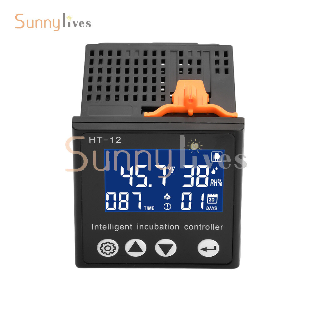 HT-12 LCD Temperature Humidity Controller Smart Incubator Temperature Controller