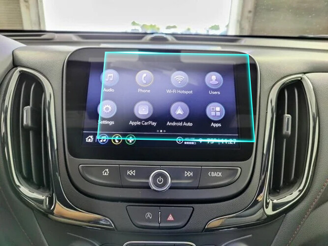 Crystal Clear Screen Protector for 2023 Chevrolet Equinox 7in Navigation