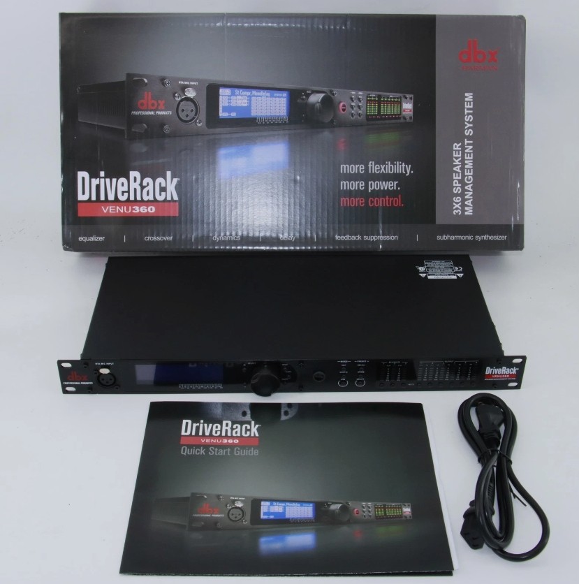 VENU360 DBX DriveRack Venue 360 3x6 Loudspeaker Management System PROAUDIOSTAR