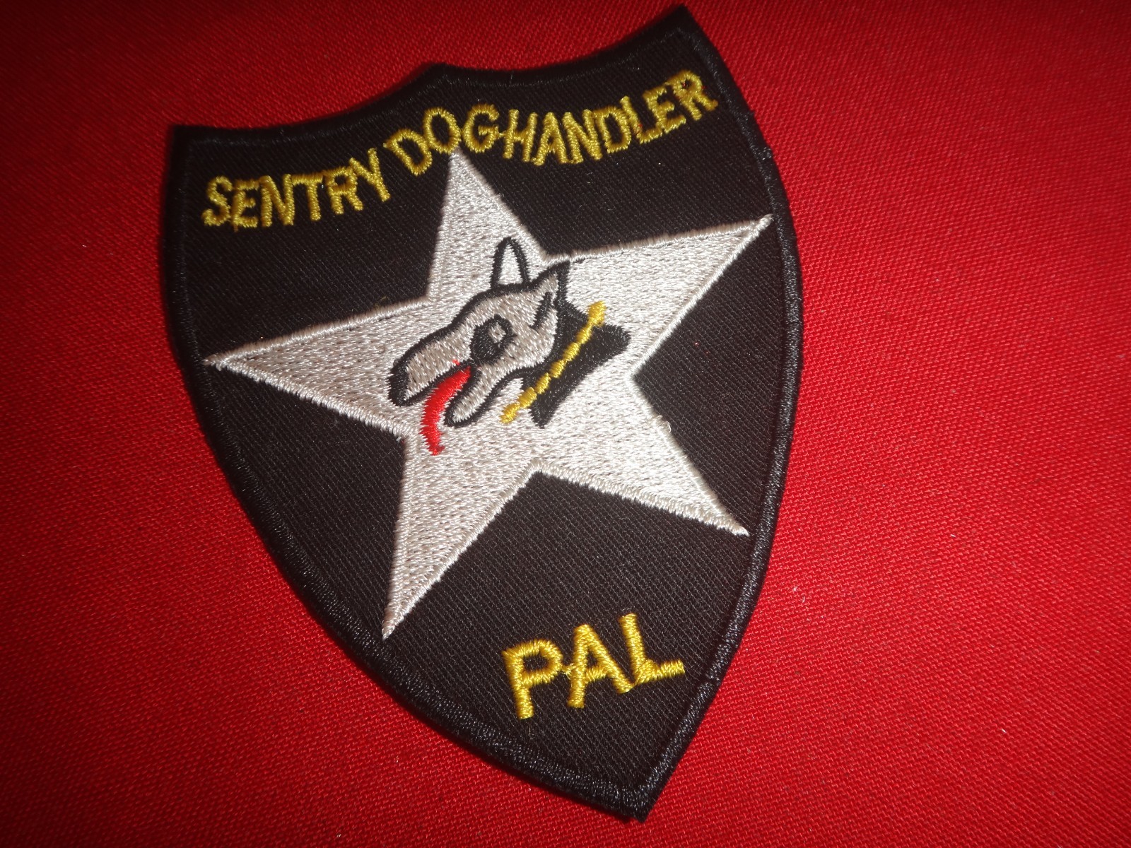 Korea War Patch US 2nd Infantry Division SENTRY DOGS HANDLER "PAL"