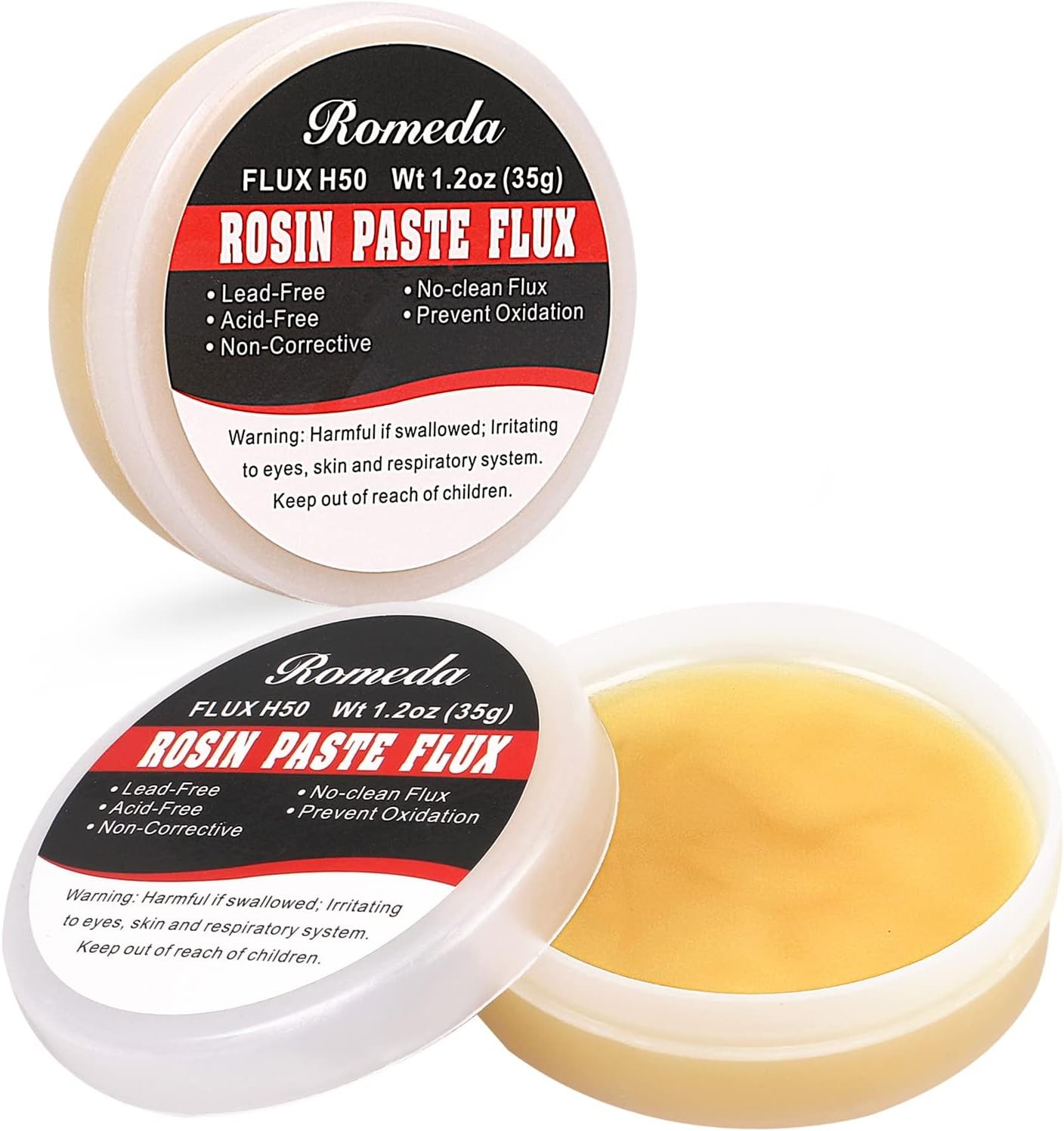 2 Jar Solder Flux, Flux for Soldering, Rosin Soldering Paste for...