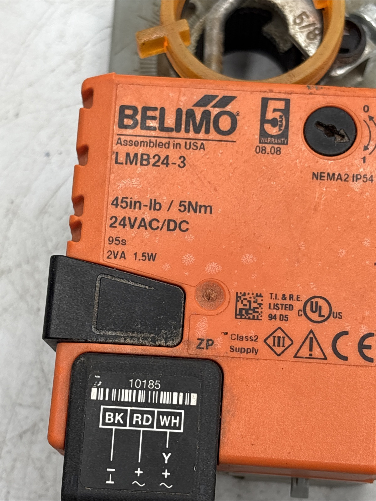 Belimo LMB24-3 Non-Spring Return Damper Actuator