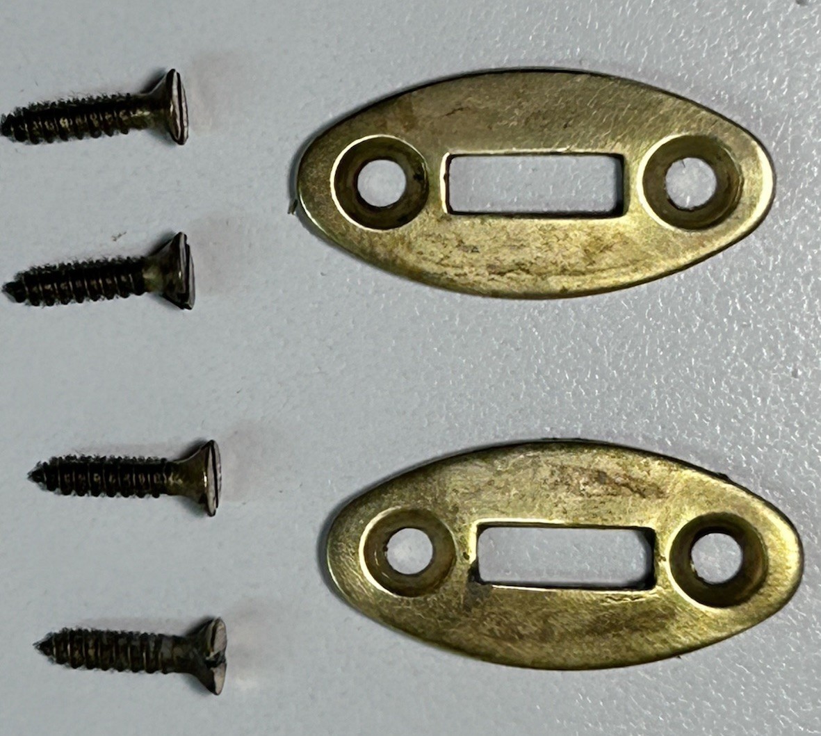 T/C Thompson Center Hawken Sidelock Muzzleloader Brass Escutcheons W/ Screws