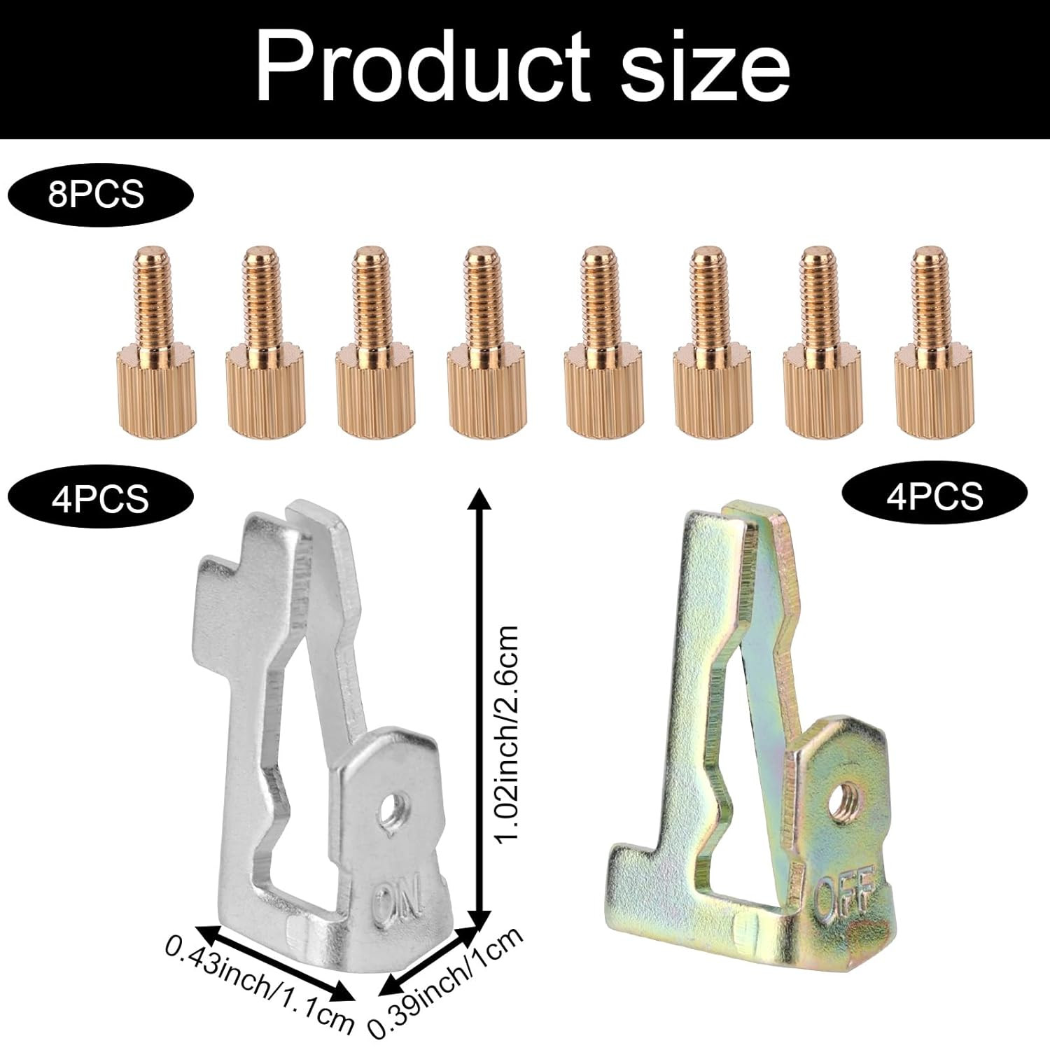 8Pcs 156T1978A Time Switch Replacement Trippers Kit, Pool Timer on off Clips ...
