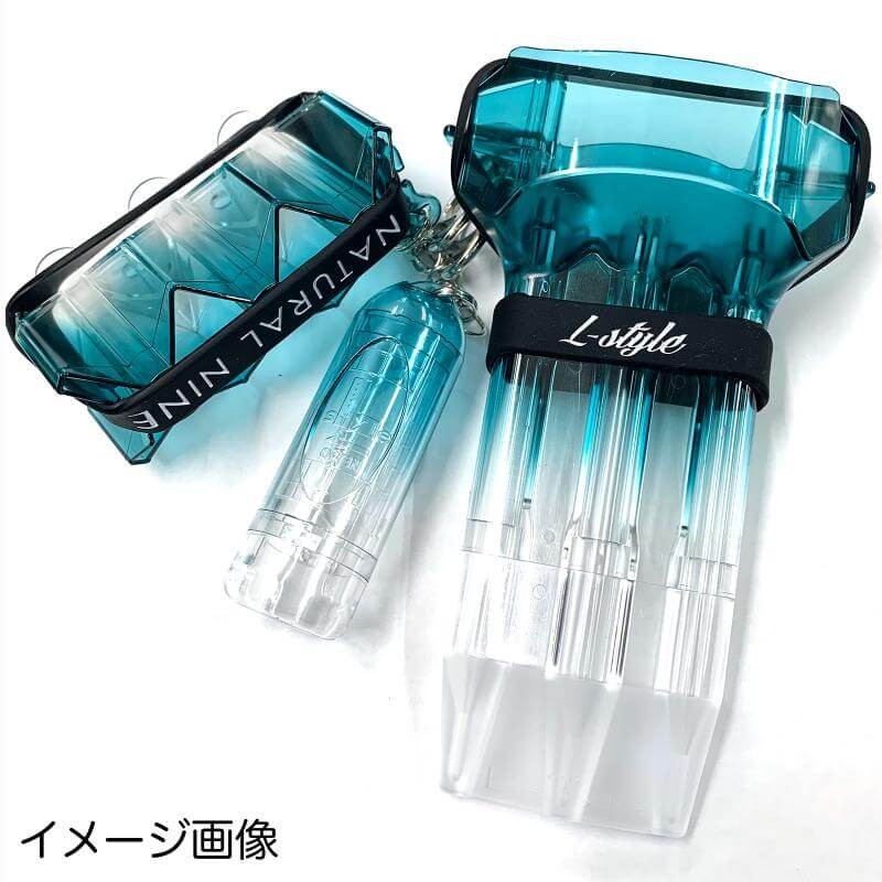 Natural Nine Crystal One Emerald Gradient Dart Case