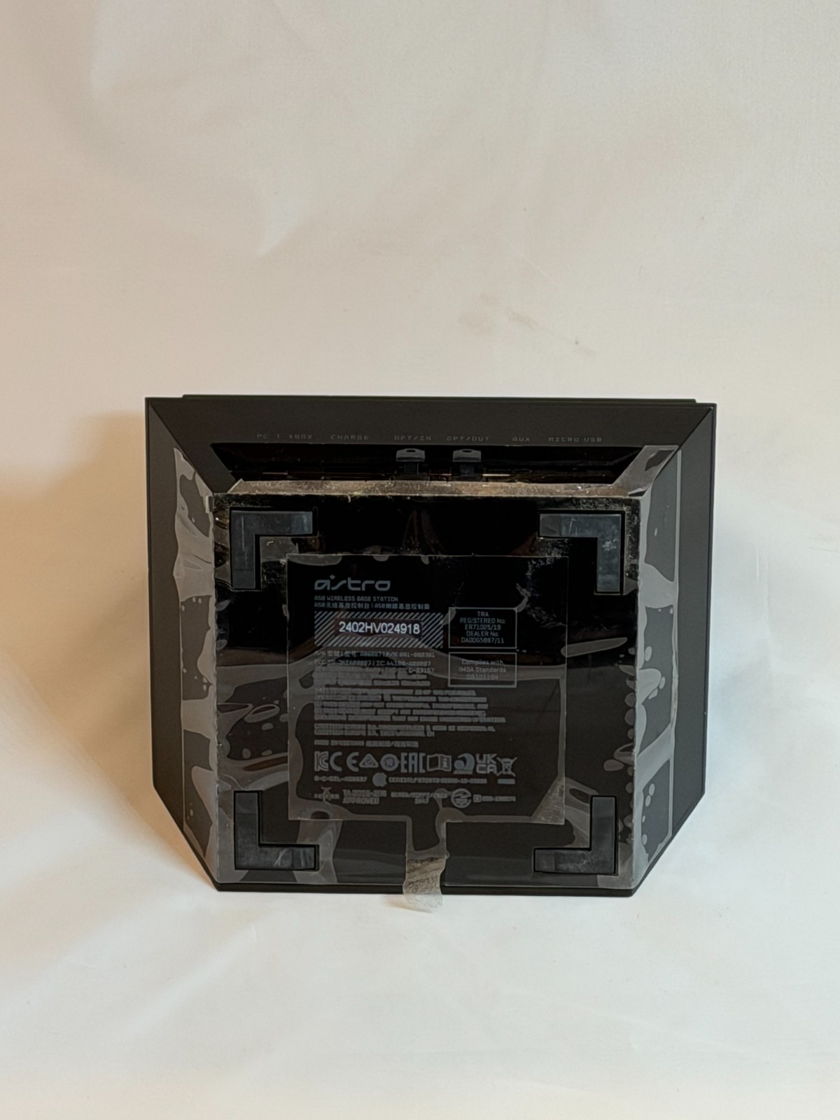 Astro A50 Gen 4 Xbox PC Base Station Dock Black Wireless Headset Base Only