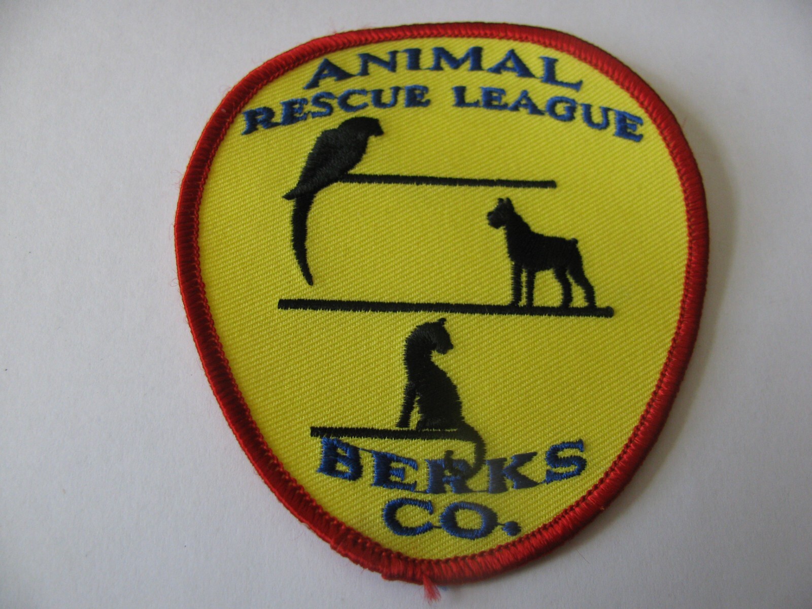 BERKS COUNTY PENNSYLVANIA PA ANIMAL RESCUE LEAGUE 3.5" SEW ON PATCH LOWEST PRICE