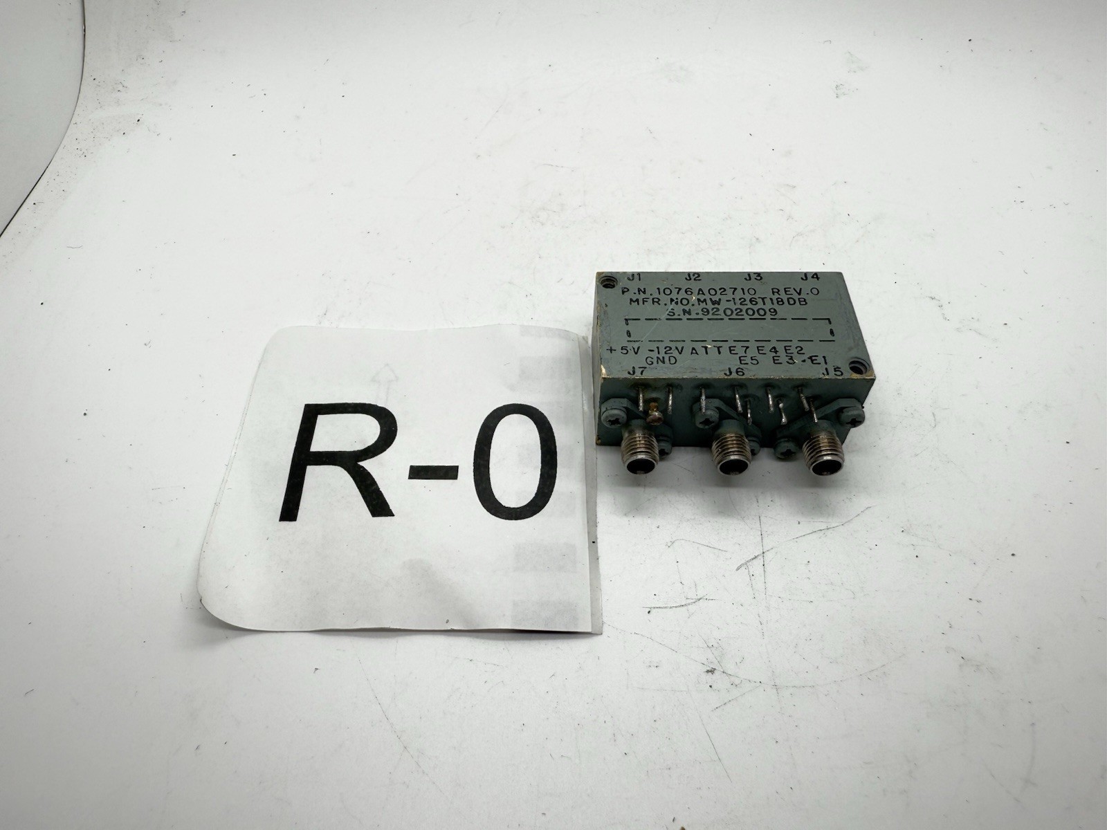 RF Attenuator / Switch Module | SMA | +5V/-12V | P/N 1076A02710