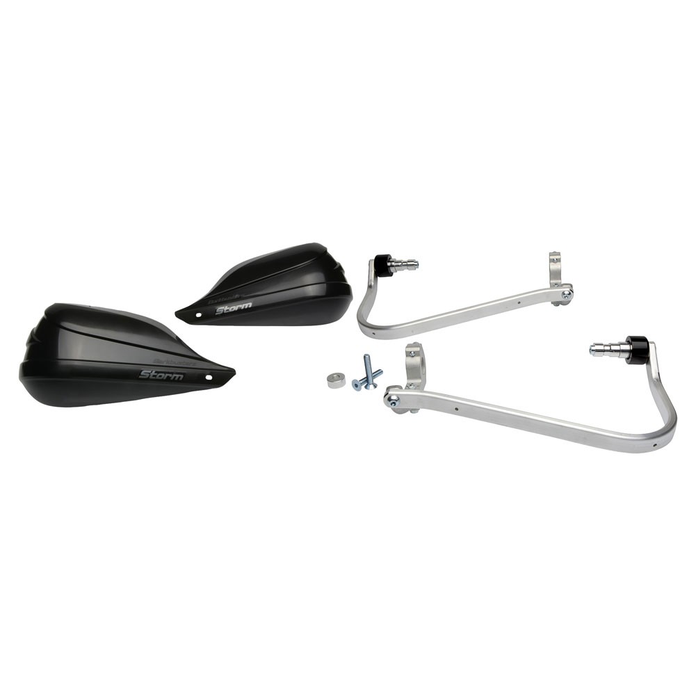 Barkbusters Storm Two Point Mounted Handguard Kit Black For Triumph Tiger 900