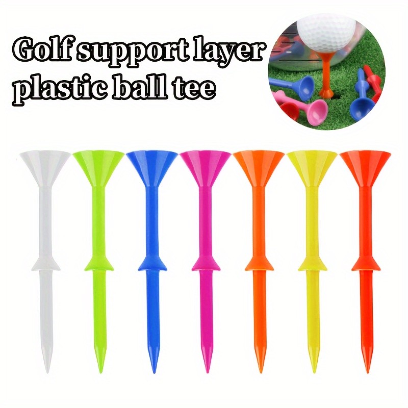 20 Pcs Double-Layer Golf Tees Cup-Shaped Holder for Golf Balls​