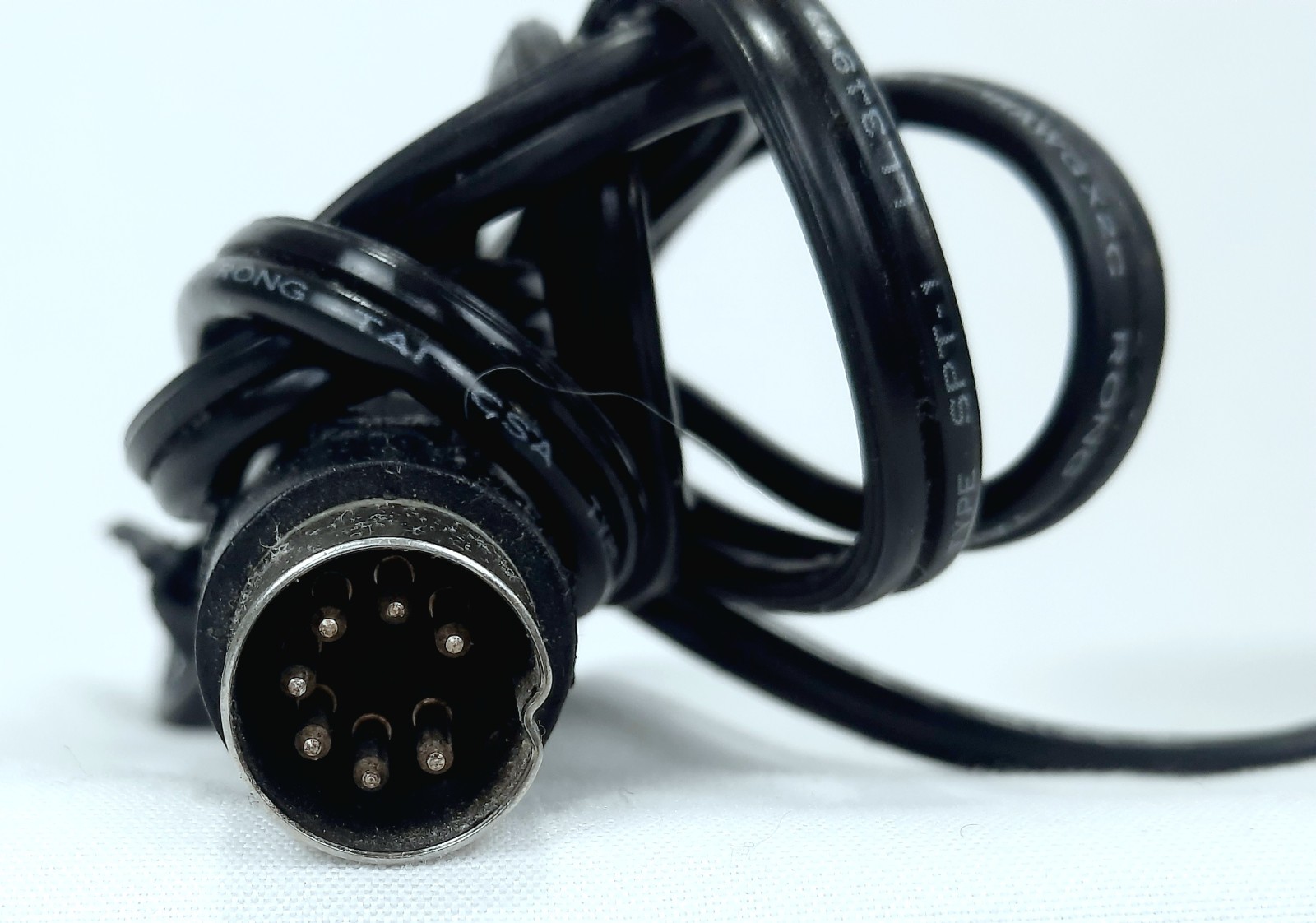 Atari Computer System 7 Pin Power Supply Adapter CO61982 Tested & Working