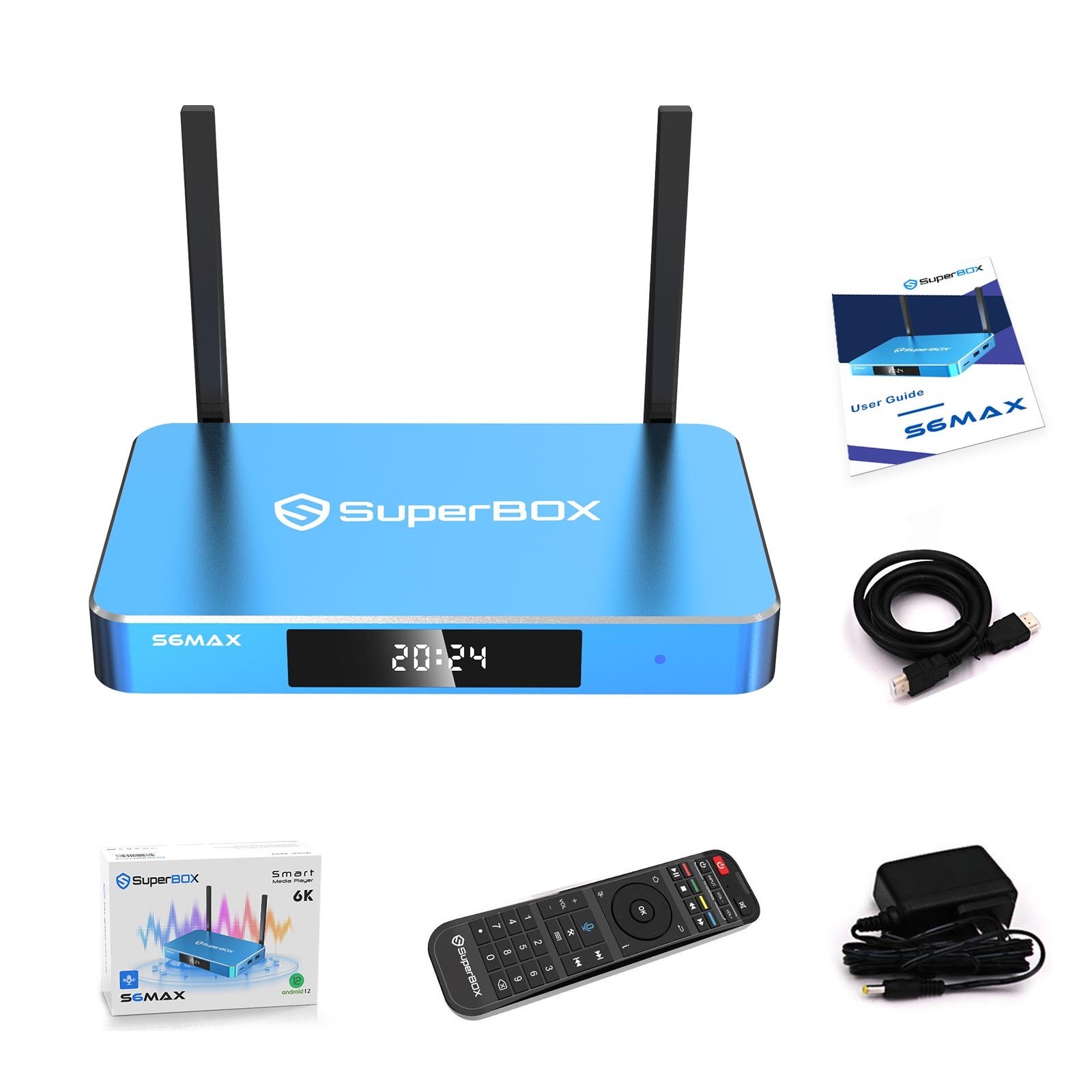 SuperBox S6 Max TV BOX - Authorized Distributor - Same Day Shipping
