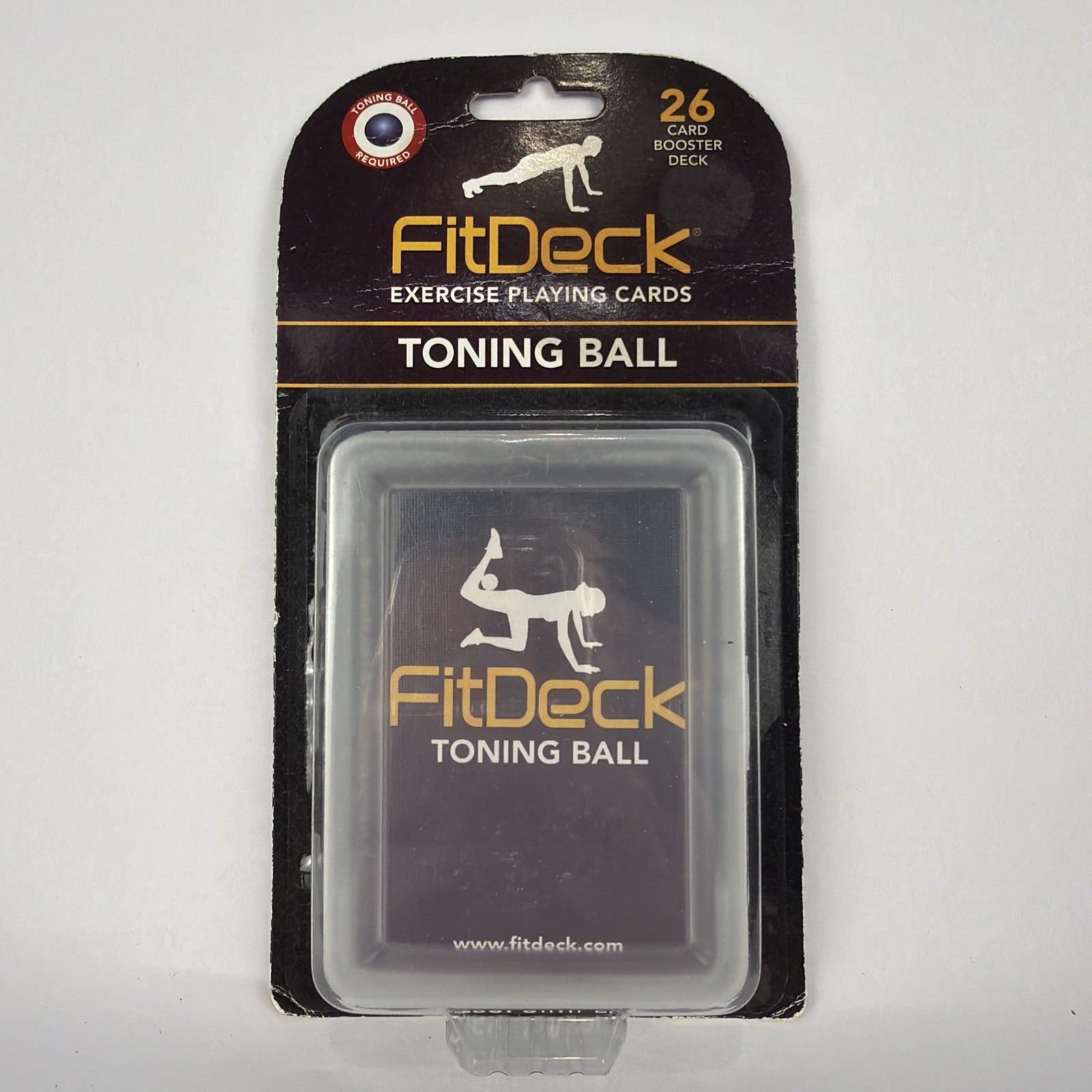 Fitdeck Fitness Toning Ball Exercise Playing Cards Training Drills Gym 01267
