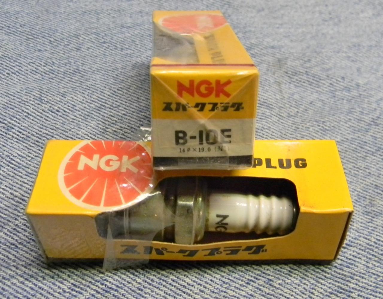 NEW NGK B10E SPARK PLUGS LOT OF 2