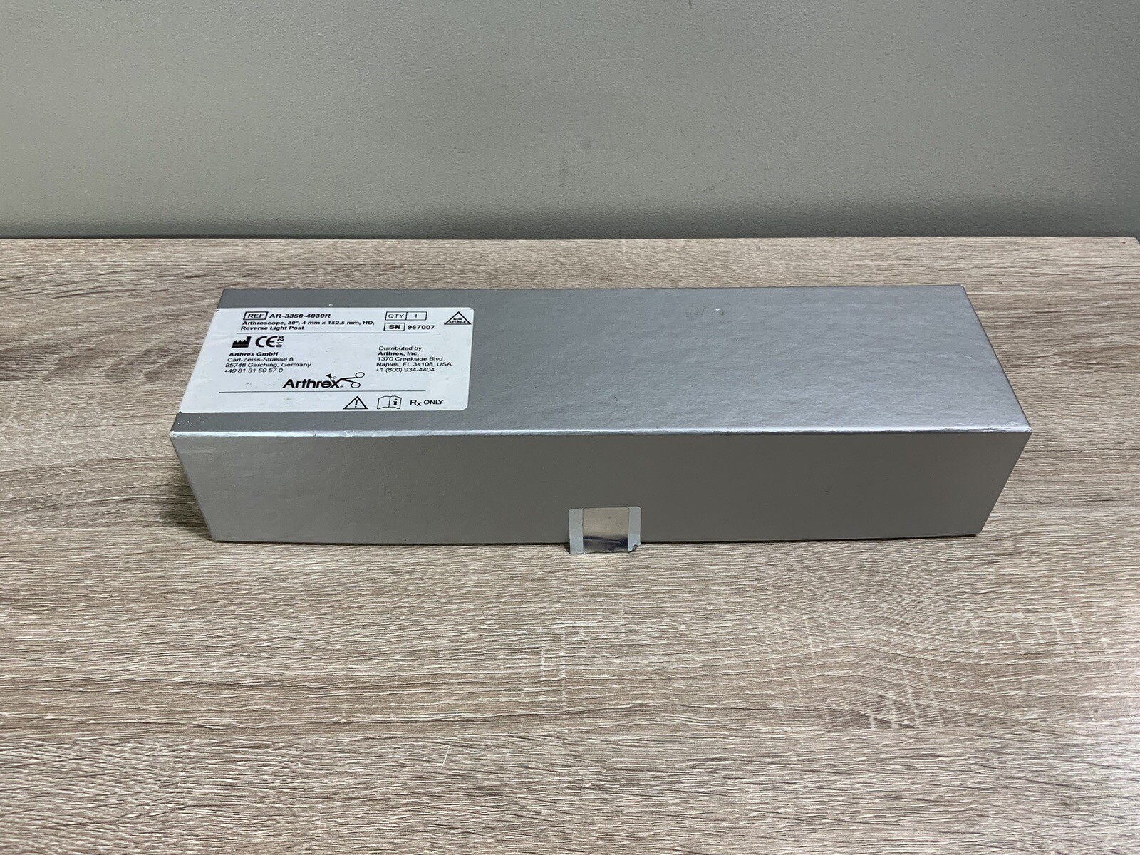Medtronic Sharpsite REF 1880154 4mm 70º Arthroscope