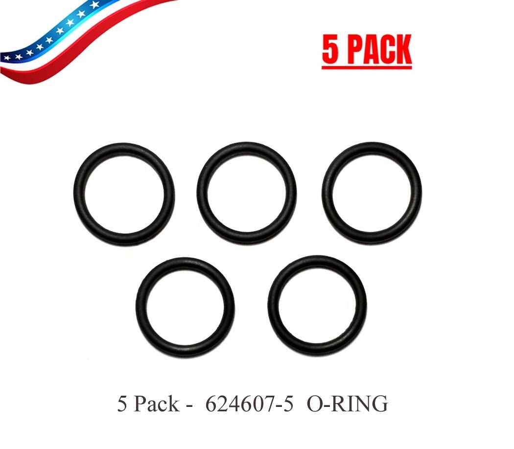 5 Pack - 624607-5 Check Valve Body O-Ring for Stoelting / Food Grade EPDM Mat.