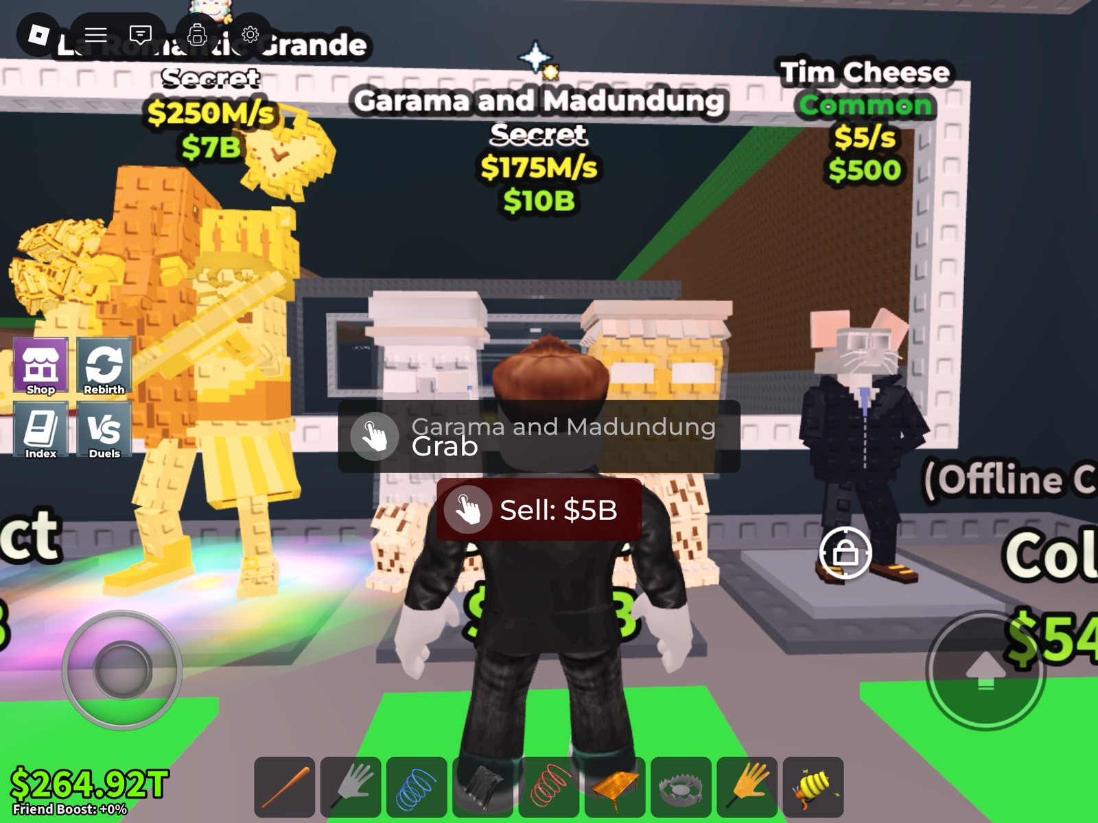 Garama & Madundung Tim Cheese Secret Common In-Game Asset for Roblox