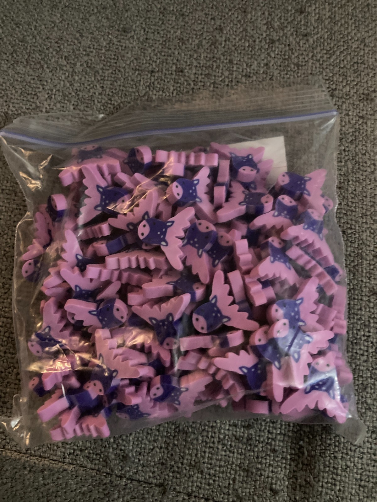 Classroom Mini Erasers 150 Count Moose Shapes (#10)