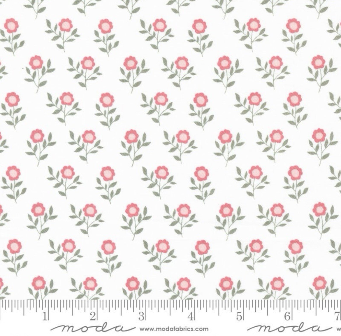 Moda Fabrics Lovestruck Old Fashioned Bloom Cloud 1/2 yd #5912-11