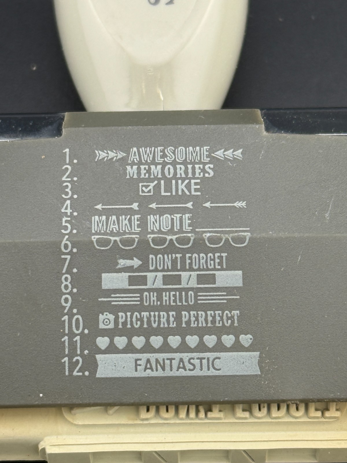 Stampin' Up! Remember This & That + Make Note Rotary Stamp Stamping Paper Craft