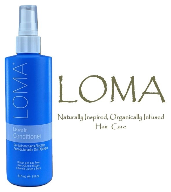 LOMA Leave In Conditioner Spray 8 oz instant Detangling w/sea salt add texture