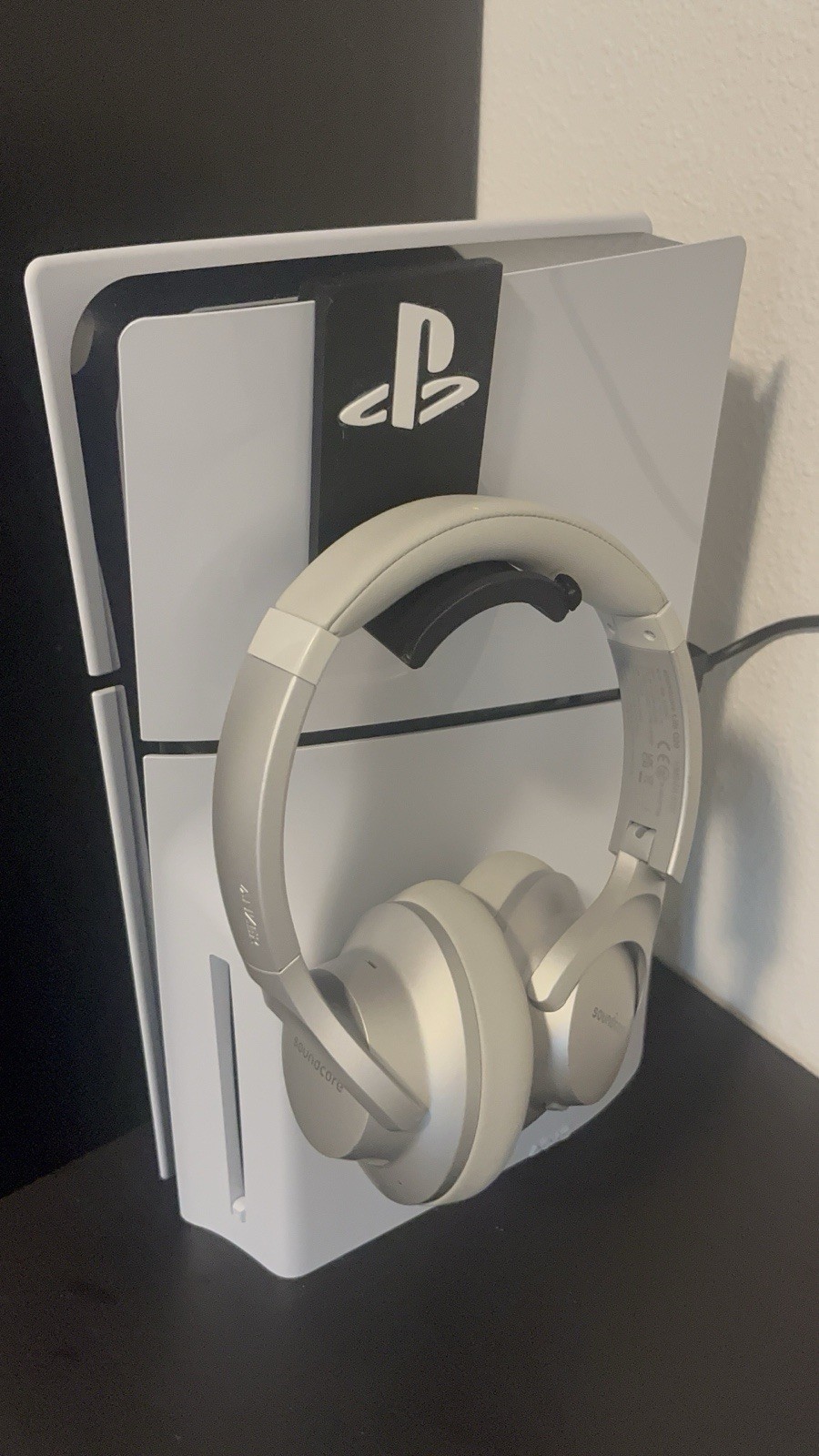 Headset Mount for PS5 Console - Gaming Headphone Hanging Holder Hook