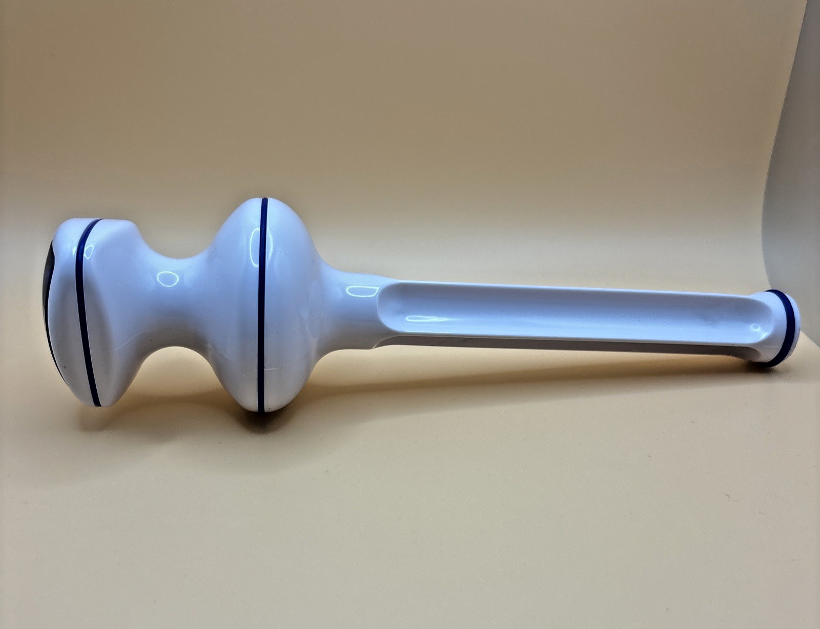 Back To Basics Smoothie Blue Top Pusher Stick EUC Replacement Part Plunger