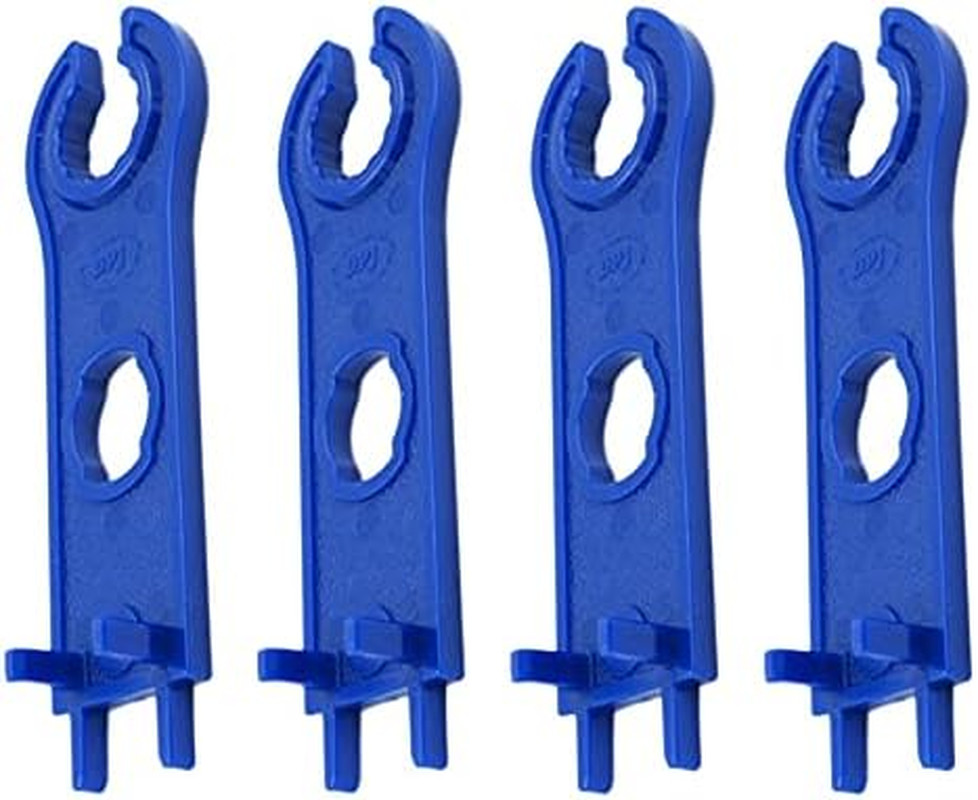 2 Pair Solar Spanner Wrenches for MC4 Connectors, Solar Panel Connector Tool
