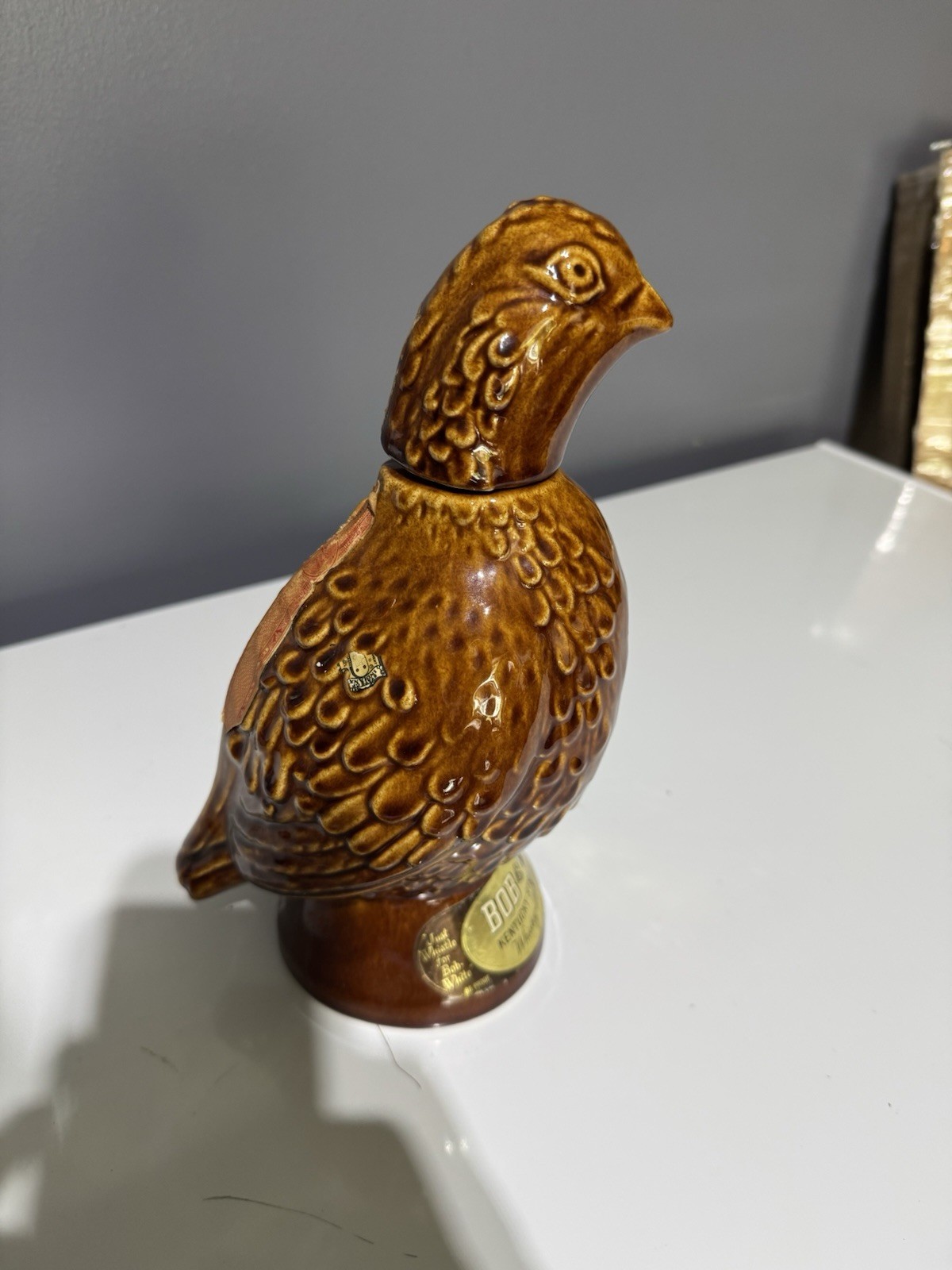 Pheasant Liquor Bottle