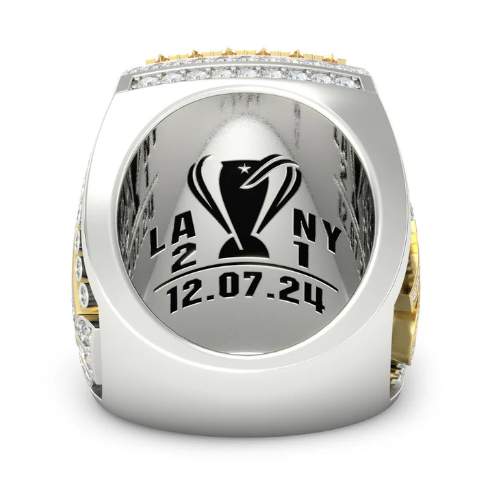 2024 LA Galaxy MLS Championship Ring Without Box