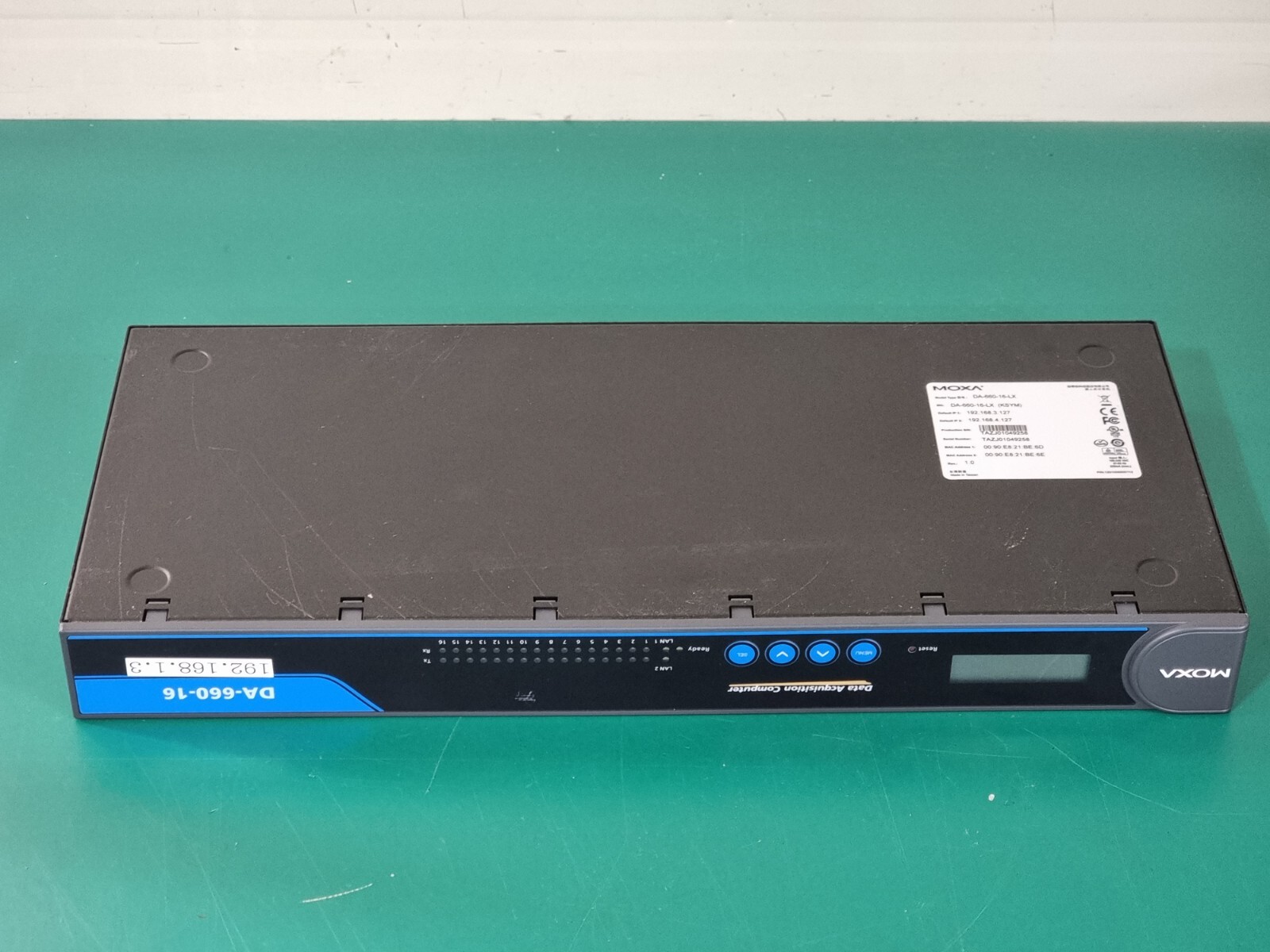 MOXA DA-660-16-LX RISC 19-inch Data Acquisition computers
