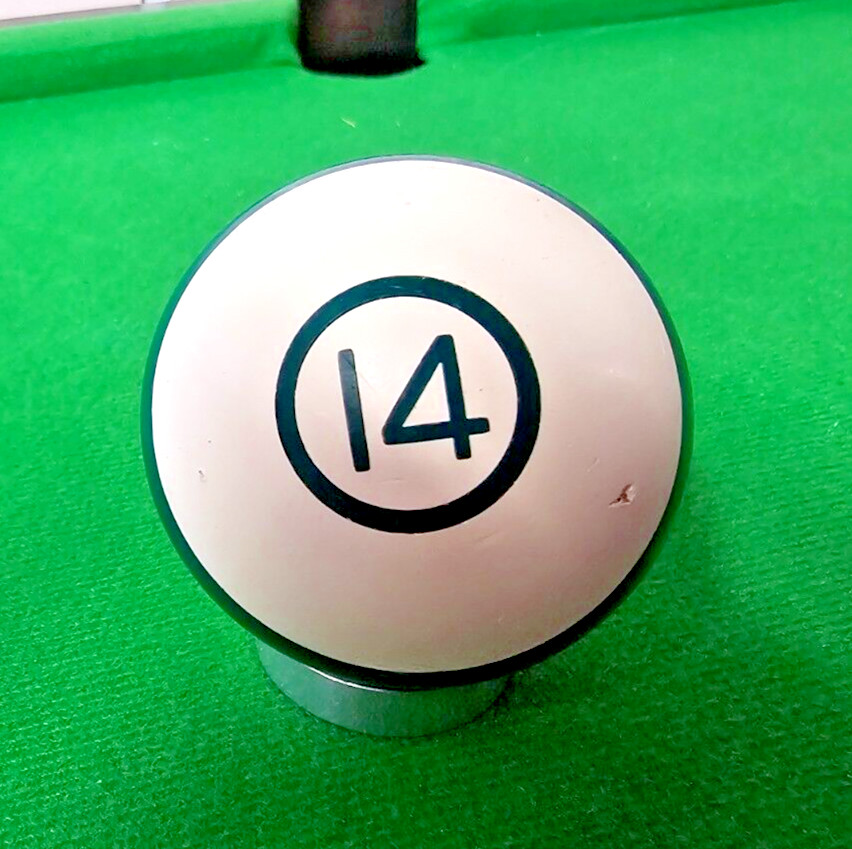 VTG Replacement Billiard Pool Ball 2 1/4" Diameter Standard # 14 Stripe Green###