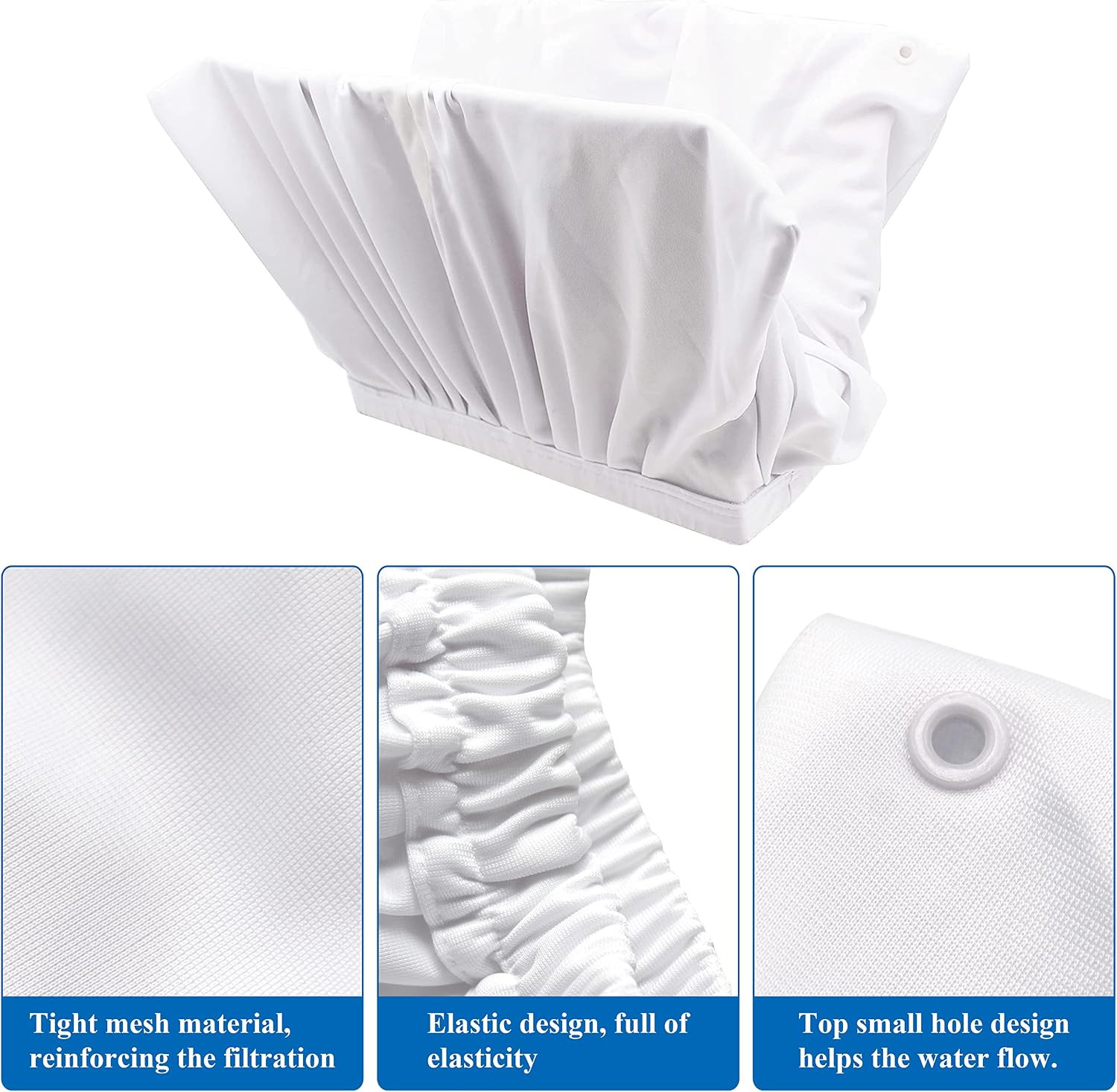 A8111PK/8111/8101 Pool Cleaner Fine Filter Bag Replacement for Aquabot Pool Clea