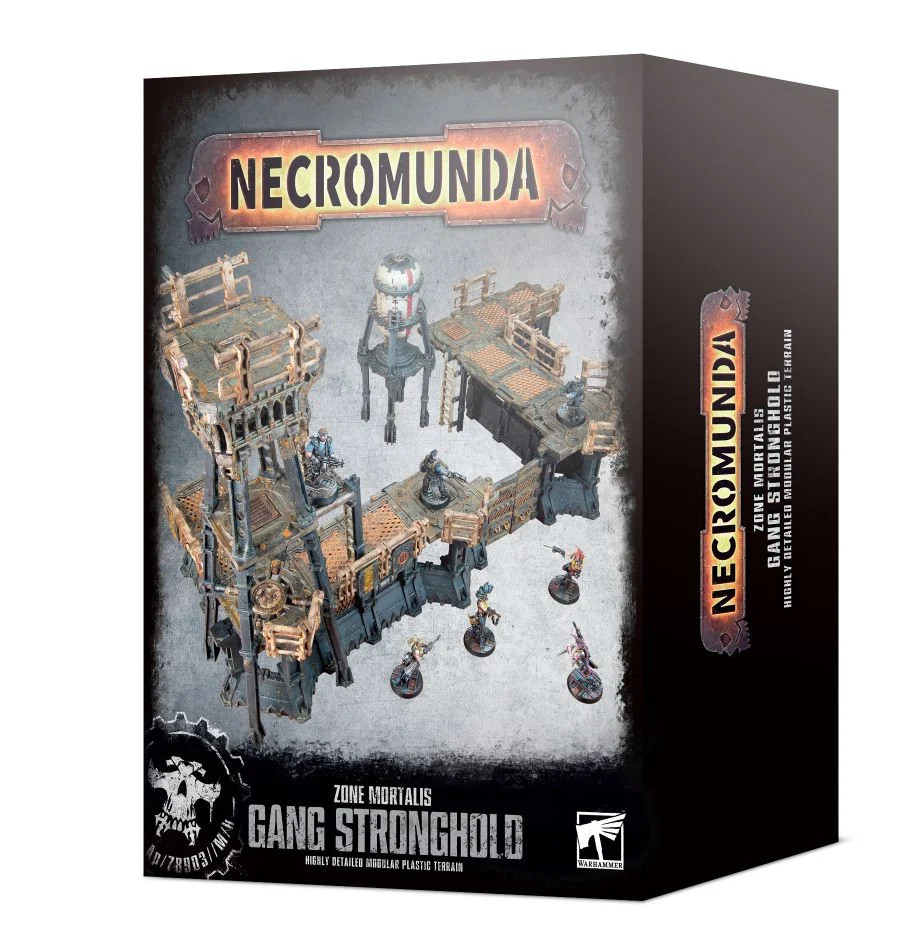 Gang Stronghold Zone Mortalis Necromunda Terrain Warhammer 40K NIB