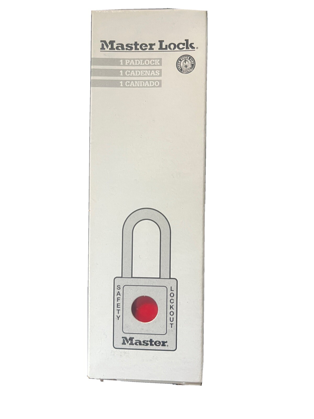 MASTER LOCK 411KARED Lockout Padlock 3"H