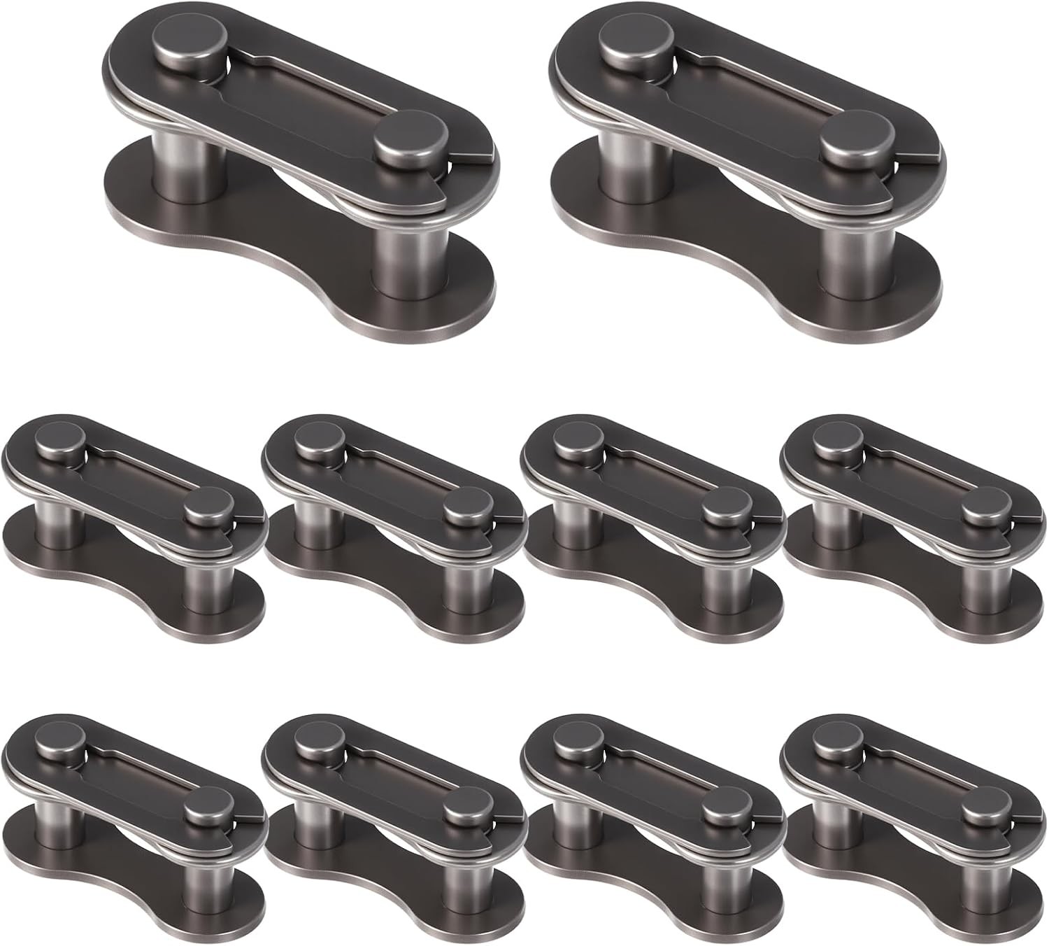 10 Pairs Bike Chain Master Link for Bicycle Missing Link, Single Speed Chain Con