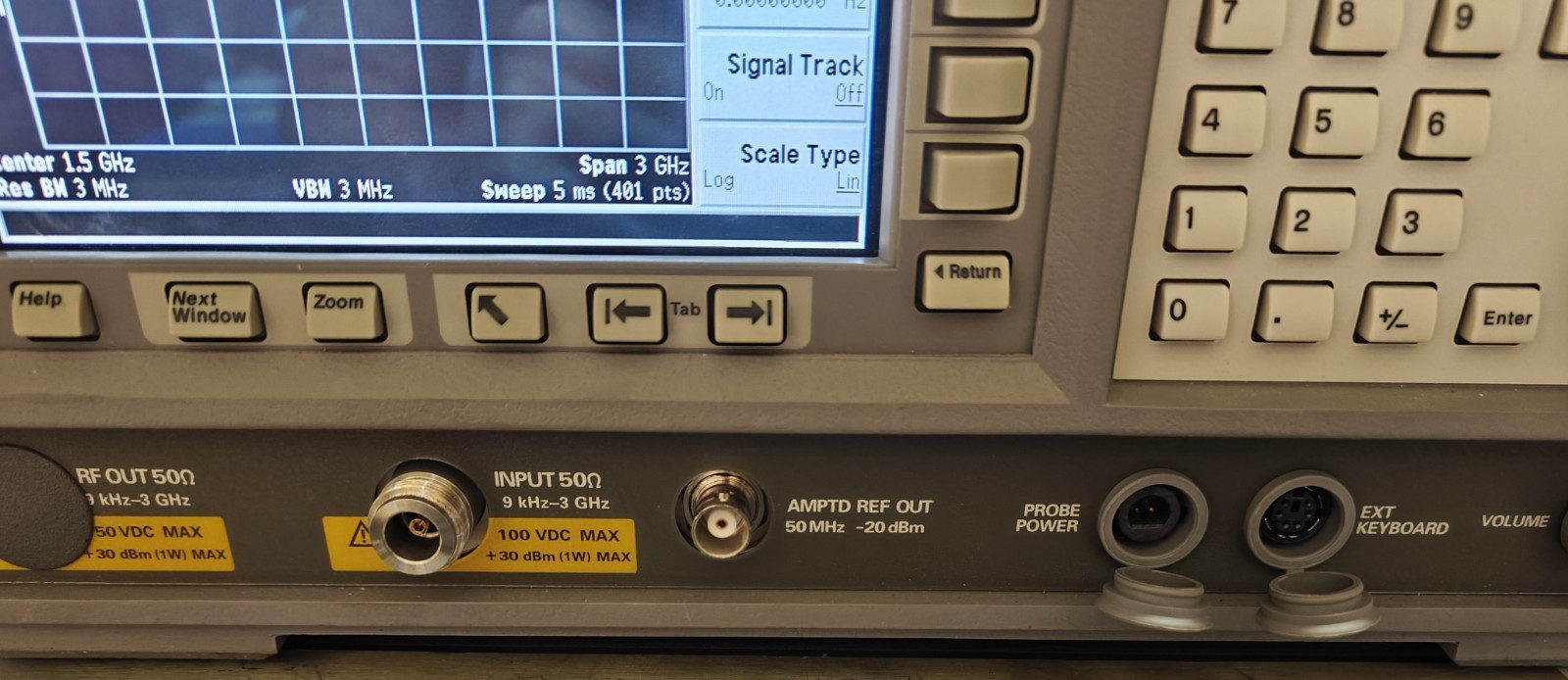 Agilent E4402B Spectrum Analyzer 9 kHz-3 GHz