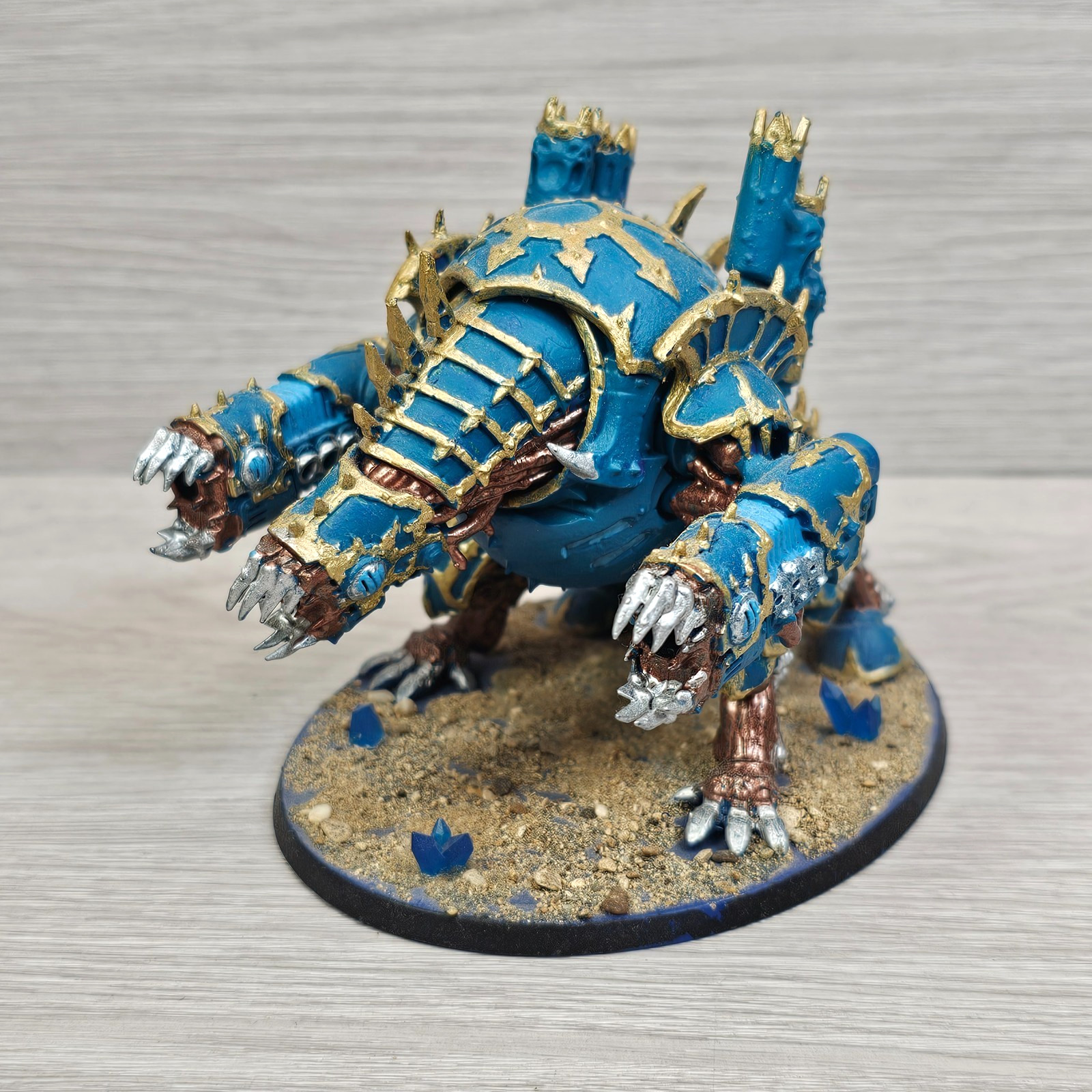 Warhammer 40K Maulerfiend Thousand Sons Built Painted Chaos Space Marine