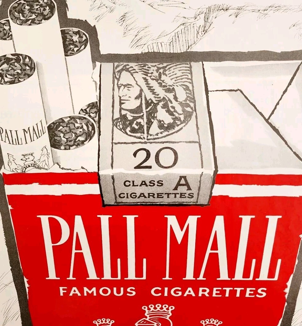 1965 Pall Mall Cigarettes Particular About Taste Advertisement Tobacco HM2F