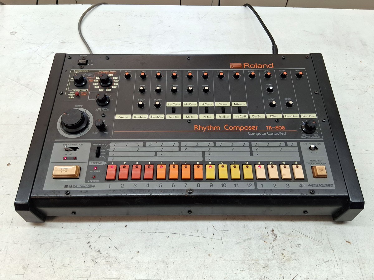 Roland TR-808 Vintage Analog Drum Machine - Legendary Classic