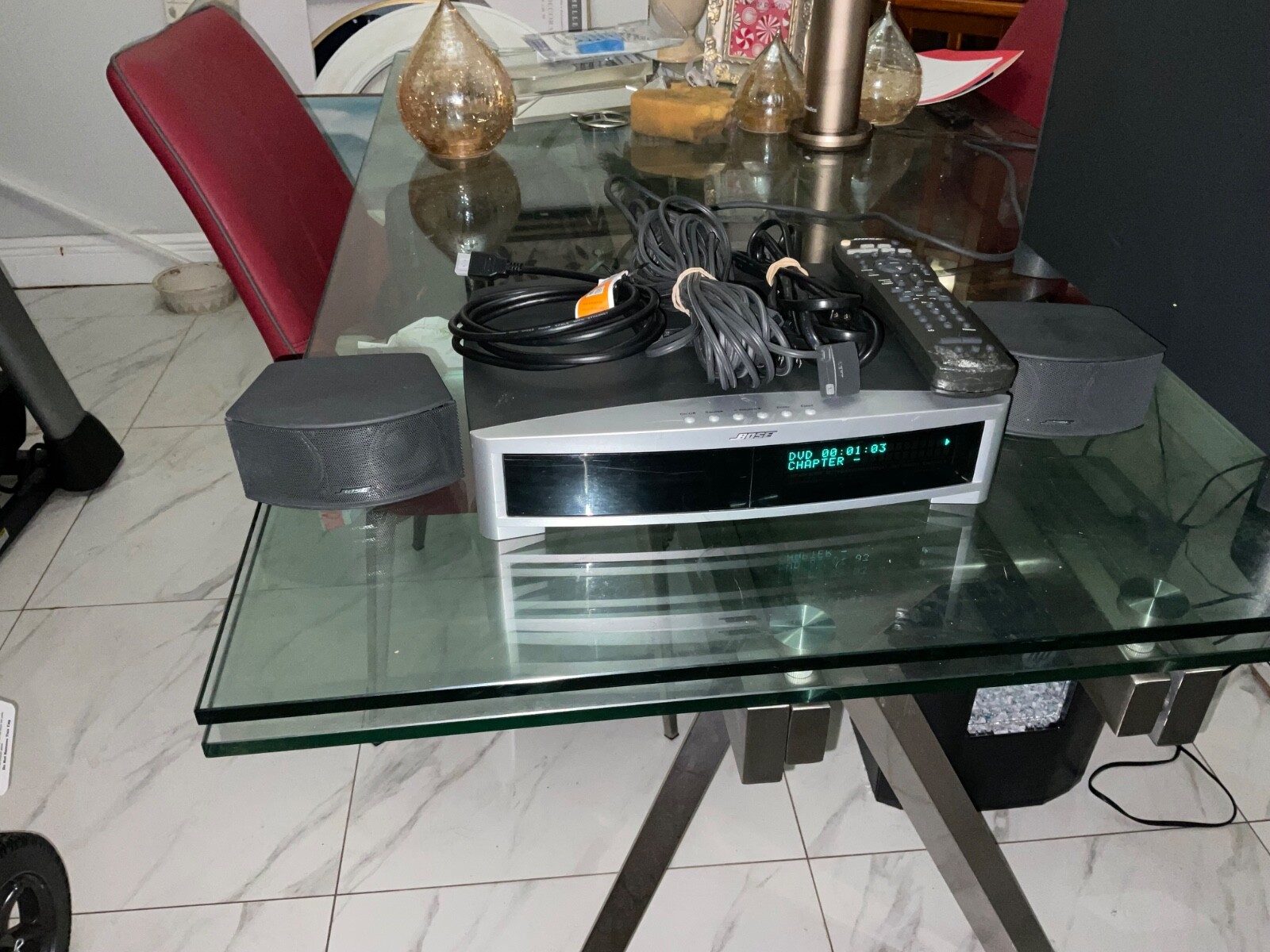 BOSE AV3-2-1 Series III DVD/CD Media Center W Powered Speaker System Tested