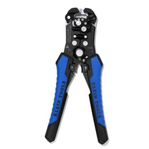 Klein Tools 11061 Self-Adjusting Stripper / Cutter, Heavy Duty, for Blue/Black